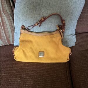 Dooney & Bourke Yellow Shoulder Bag